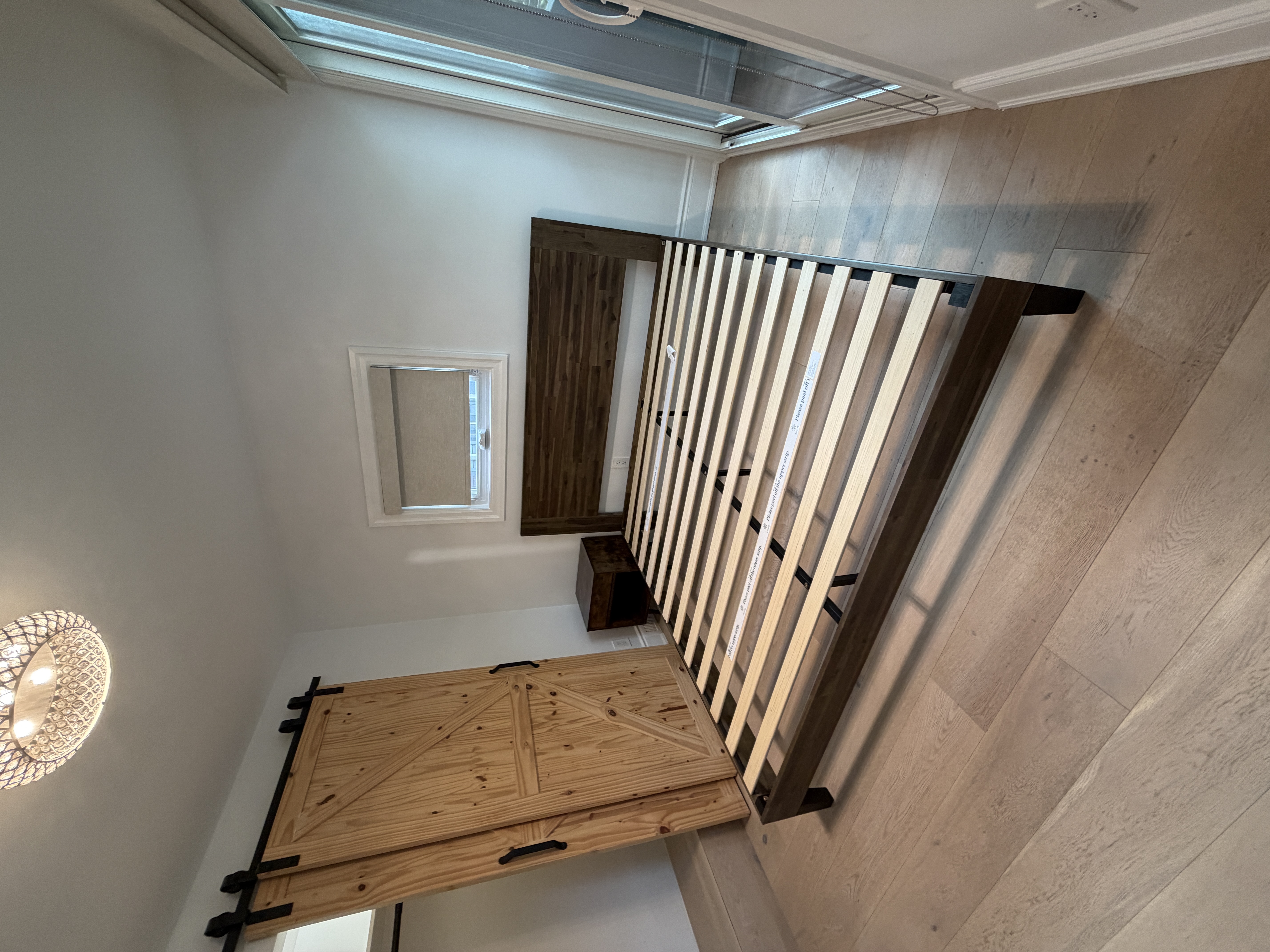 Kitchen storage assembled in a Toronto condo