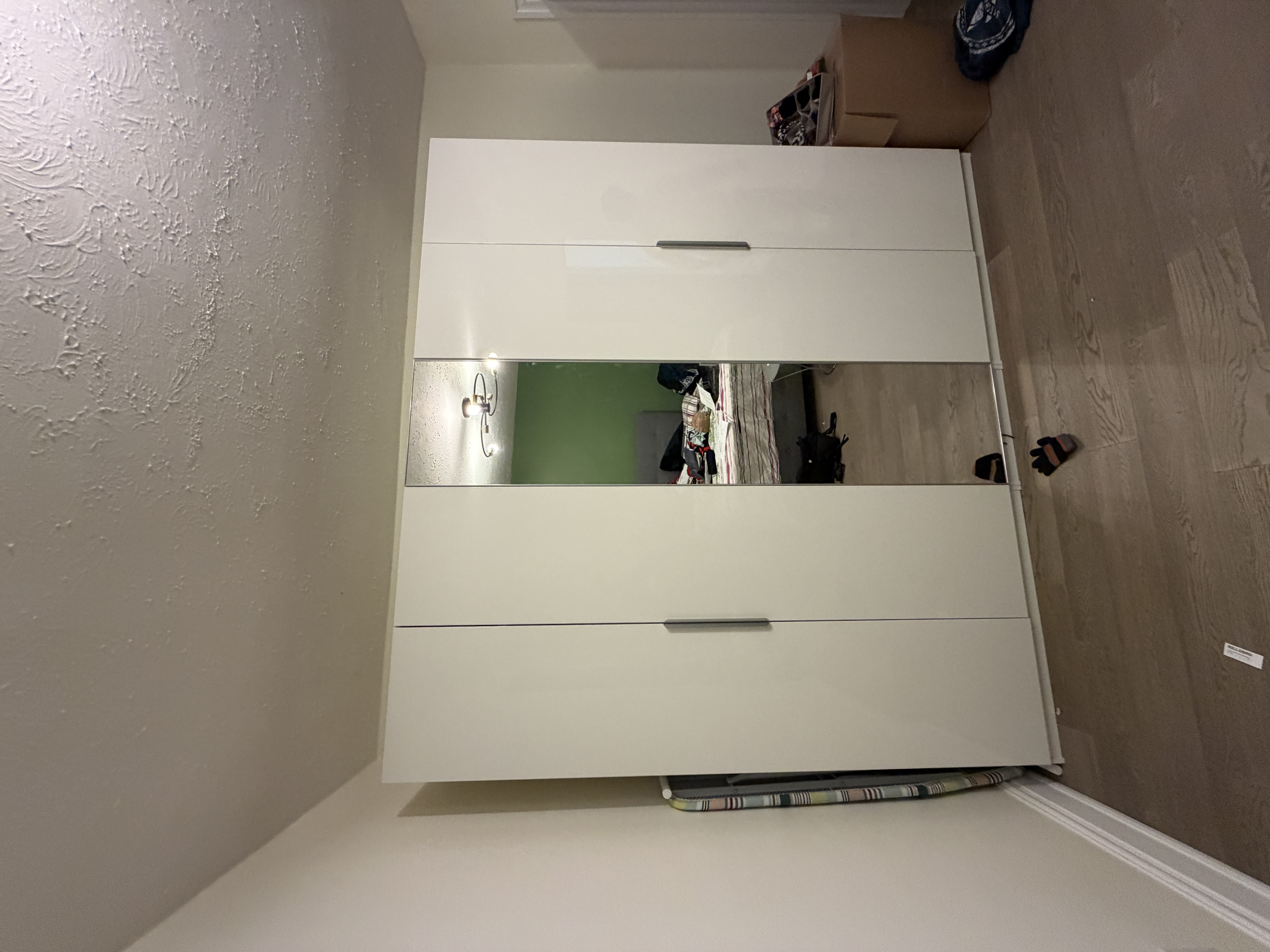 Furniture assembly work in a Toronto condo interior