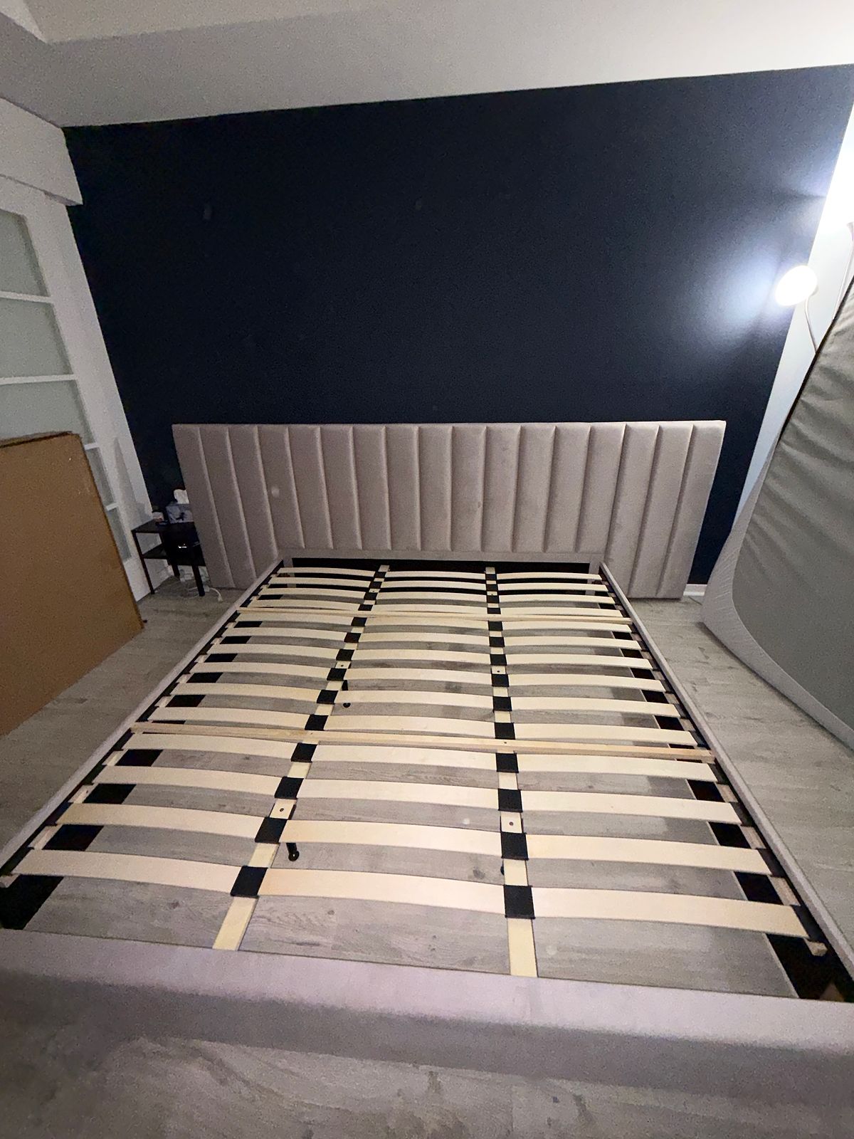 Bed Frame Assembly Condo Night View