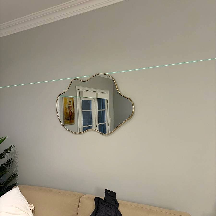 Cloud Mirror Mounting Bedroom