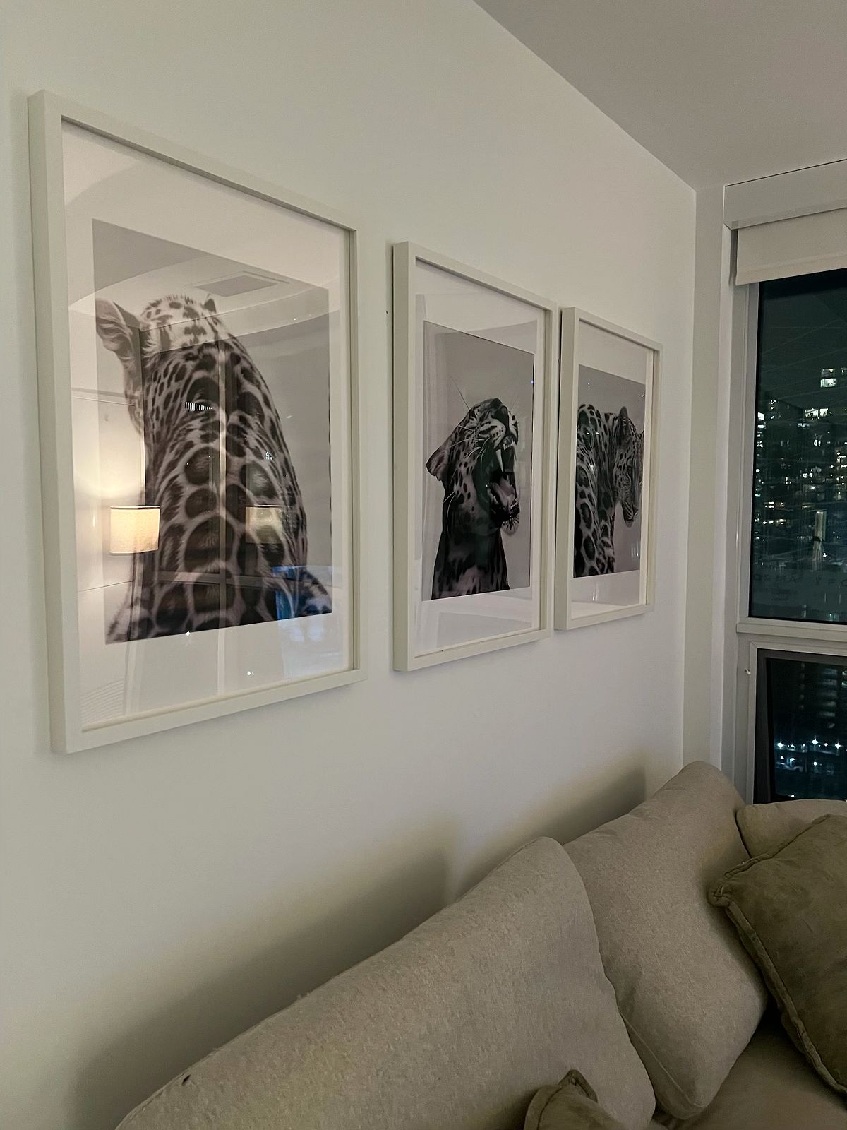 Framed Print Set Mounting Living Room